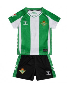 Billige Real Betis Hjemmedraktsett Barn 2025-26 Kortermet (+ Korte bukser)